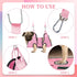 PatiencET Dog Grooming Hammock, Pet Grooming Hammock for Cats & Dogs with Security Strap and Nail Trimming Tools
