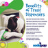 Durable Dog Treat Dispenser & Chew Toy by SodaPup, Made in USA, Non-Toxic Natural Rubber for Mental Stimulation