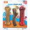 Nylabone Puppy Stages Chew Toy Pack - Puppy Chew Toys for Teething, Chicken, Maple Bacon, Beef Jerky Flavors (3 Count)