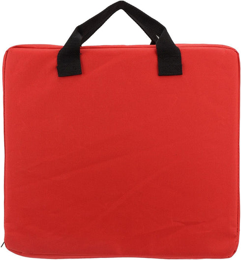 Red Portable Foldable Stadium Seat Cushion - Comfortable Oxford Cloth