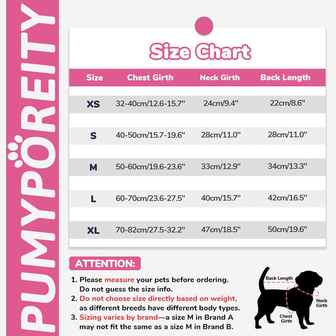 PUMYPOREITY Washable Female Dog Diaper, Adjustable Suspender Pantie, Escape-Proof Anti-Harassment Wear for Heat