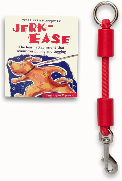 BUNGEE DOG LEASH EXTENSION - Patented Shock Absorber Attachment for Any Leash & Collar or Harness - Must-Have for