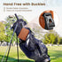 YOREPEK Golf Accessories Kit for Men, Leather Case Set with Balls, Tees, Divot Knife, Rangefinder