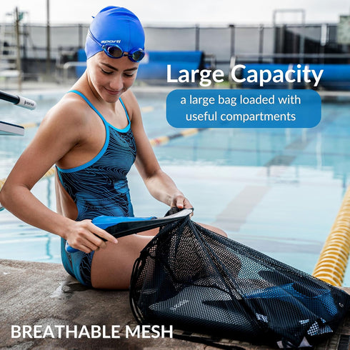 Sporti Mesh Bag in Navy