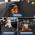 600D Hammock (54" 58" Dog Car Seat Cover for Back Seat Scratchproof Nonslip Durable Waterproof Cars Pet Backseat Covers