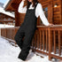 YRAETENM Ski Bibs Women Winter Insulated Snow Pants Snowboard Overalls Outdoor Waterproof Windproof Adjustable