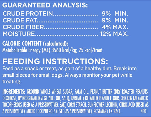 Milk-Bone Dipped Dog Treat Biscuits - 32 Ounce (Pack of 2) - Baked with Real Peanut Butter