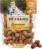Dog Treats K9 Kraves Rawhide Free Bone Dog Treat, Peanut Butter Flavor, 20 Count, Healthy, High Protein