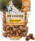 Dog Treats K9 Kraves Rawhide Free Bone Dog Treat, Peanut Butter Flavor, 20 Count, Healthy, High Protein