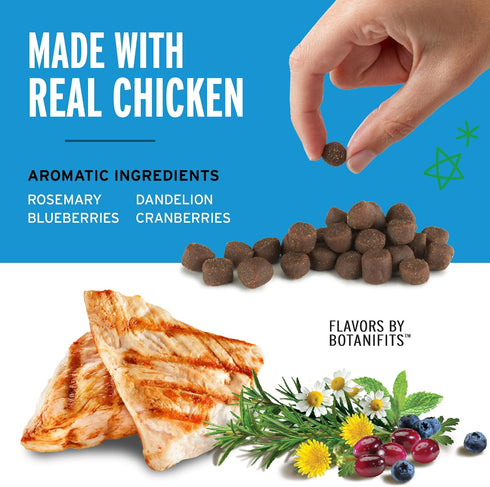 Pet Botanics 20 oz. Pouch Training Reward Soft & Chewy, Chicken Flavor, 500 Treats Per Bag