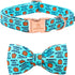 Lionheart Glory Dog Collar - Fall Pumpkin Bow Adjustable Collar for Medium Dogs
