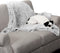 Furhaven Waterproof Throw Blanket for Dogs & Indoor Cats, Washable Shaggy Plush Calming Long Faux Fur Blanket (Mist