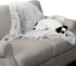 Furhaven Waterproof Throw Blanket for Dogs & Indoor Cats, Washable Shaggy Plush Calming Long Faux Fur Blanket (Mist