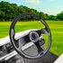 Golf Cart Steering Wheel - Fit for Club Car DS & Precedent, EZGO TXT & RXV, Universal Steering Wheel