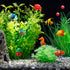 YUDA 7 PCS Fake Fishes for LED Sensory Bubble Tube Floor Lamp Decoration, Plastic, Random Styles