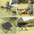Generic 330 Lbs 330 Lbs Mountaineering and Hiking Portable Stool, Capacity Sturdy Collapsible Stool, Folding Chair