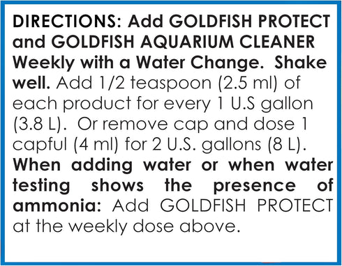PACK 1.25-Ounce API GOLDFISH CARE Aquarium Water Conditioner Bottle