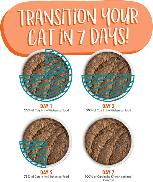 Weruva Cats in The Kitchen, Grain-Free Natural Wet Pate Cat Food Pouches, Cat Times at Fridgemont, 3oz, Pack of 12