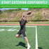 GoSports Perfect Catch Football Receiver Trainers for Teaching Fundamentals and Proper Catching Technique