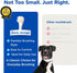 15 3EA MIND UP Dog Toothbrush with Angled Handle, Flat Head Design for Easy Brushing, Pet Toothbrush for Daily Dog