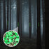 Sopoloray 100 Pcs Reflective Trail Marking Tacks,Sturdy Metal Push Pins with Glow Reflective Markers