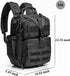 Backpack Daypack Pack NICGID Tactical Military Molle Army Assault Bug Out Bag Travel Fishing Hiking Trekking Rucksack