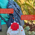 BuschKraft Bag Portable Reusable Trash Bag & EDC Organizer, Mobile Hanging Garbage Solution for Camping, Hiking