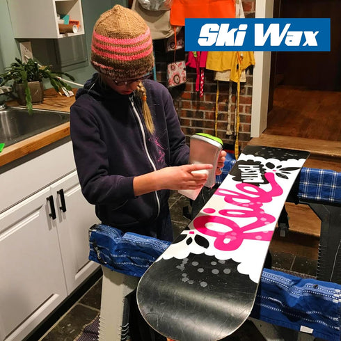Snowboard and Ski Wax, 0.66 LB Universal Snow Block Wax for Ski and Snowboard Racing, Protecting Accessories