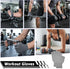 Xthrotsenk 1 Pairs Fingerless Gloves Non Slip Workout Glove Half Work Gloves for Women Mens Thin Anti-Slip Exercise