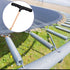 TecUnite 2 Pack Trampoline Spring Pull Tool, Adjustment T-Hook Spring Pull Kit