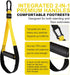 Home Resistance Training Kit, Full-Body Workout with Suspension Trainer Straps, Door Anchor, Handles, Carrying Bag