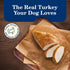 7+ 7+ 12.5 oz. (Pack 12) Blue Buffalo Homestyle Recipe Senior Turkey and Vegetable Dinner Wet Dog Food for Senior Dogs