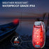 Lights(4 Pack).Clip LED Safety On Strobe&Running Lights.High Visibility Accessories Gear for Your Reflective,Bicycle