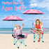 Kids Outdoor Folding Chair with Cup Holder - Fun Camping Chair for Children