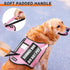 Service Dog Harness and Leash Set, Training Vest with 10 Dog Patches, Emotional Support for Small to XL Dogs