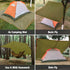 FREE SOLDIER Waterproof Portable Tarp for Outdoor Camping & Traveling (Brown)