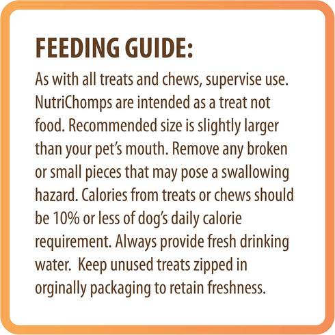NutriChomps Dog Chews, 6-inch Twists, Easy to Digest, Long Lasting, Rawhide-Free, 15 Count, Real Chicken Flavor