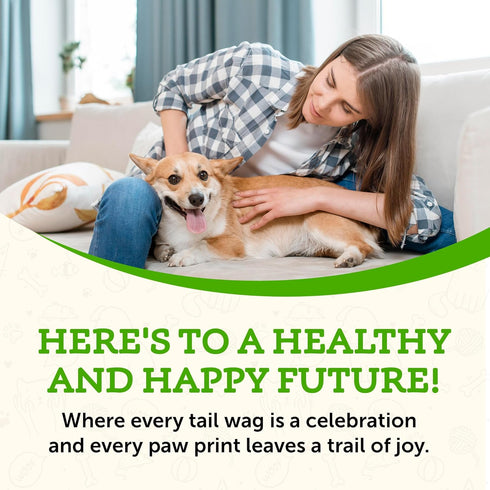 Animal Essentials Longevity Reishi Mushroom Supplement for Dogs & Cats, Antioxidant for Healthy Cardiovascular Function