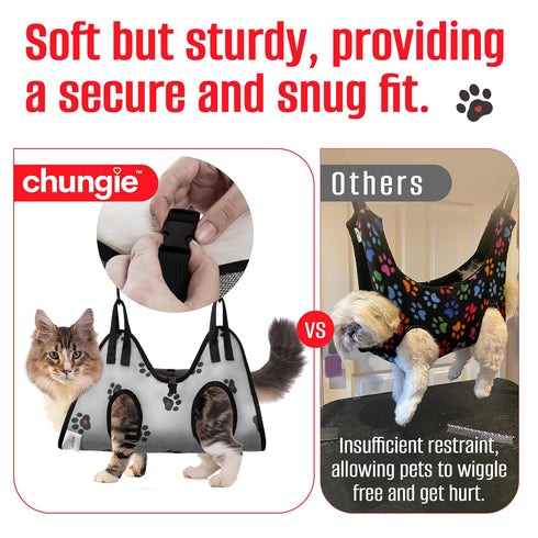Hammock Trimming Hammock Spacing:6-9/ W:20lb) Chungie Cat Grooming for Cats Cat Restraint for Nail with Pet Nail