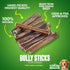 EcoKind Pet Treats All-Natural Premium 4 Inch Bully Sticks for Dogs | 16 Oz. Bag, Delicious Protein Rich Chews