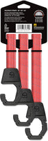 GEAR AID Holdfast Bungee Strap, Organize Your Garage and Gear for Biking, Camping, Hunting, Exercise, Paddling and More, Orange Reflective by GEAR AID
