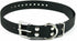 Educator Biothane Dog Collar, Black, 1-Inch, Adjustable, Waterproof, Odorproof, Metal Buckle, D Ring for Dogs