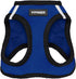 Best Pet Supplies All Weather Mesh Reflective No Pull Harness for Small, Medium Dogs, Cats - Royal Blue/Black Trim, S