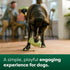 Earth Rated Treat Dispensing Dog Toy - Enrichment Toy for Adult and Puppy Dogs, Large, Green