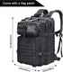 Prospo 40L Military Tactical Shoulder Backpack - Molle Bag Pack for Assault Survival & Fishing Storage