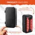 4 Pexter Dog Poop Bag Dispenser - Outdoor or Indoor Pet Waste Bag Dispenser Station - Stick-On or Screw-On Wall Mount