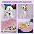 YUEPET Waterproof Dog Blankets, 2 Pack Washable Fleece Flannel Puppy Blanket, Soft Plush Reversible Throw for Small