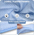 Arblina Dog Bathrobe Towel Wrap, Hooded Double Layer Super Absorbent Dog Drying Coat, Adjustable Warm Bath Robe