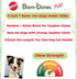 SPOT Bam-Bones Plus T Bone Dog Chew, Bamboo Fiber & Nylon, Durable for Aggressive Chewers, 4in, Beef Flavor