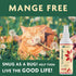 EcoMange Mange Relief for Dogs & Cats - 8 Oz. Itch Relief Spray with Herbal Extract & Essential Oil